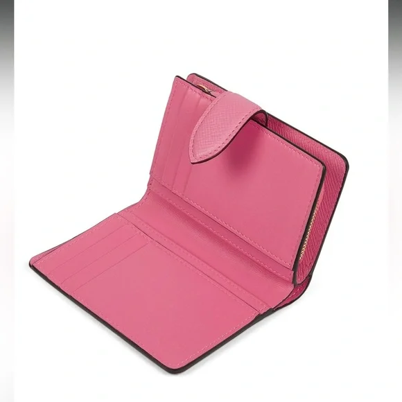 Rare Smythson Continental Wallet (NIB; Pink) - Picture 10 of 16